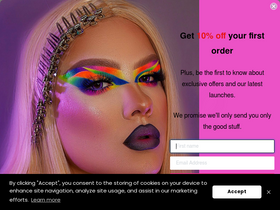 'rudecosmetics.com' screenshot