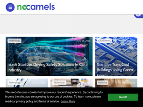 'nocamels.com' screenshot