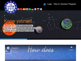 '12andus.com' screenshot