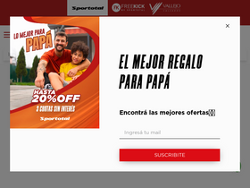 'sportotal.com.ar' screenshot