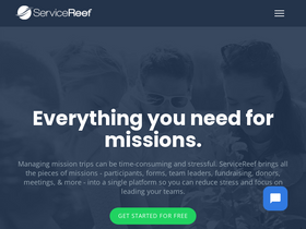 'servicereef.com' screenshot
