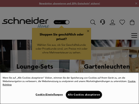 'schneider.de' screenshot