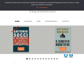 'antoniosocci.com' screenshot