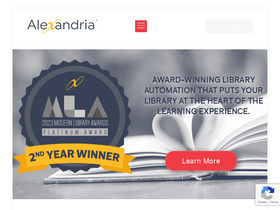 'pbhs.goalexandria.com' screenshot