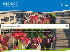 'portmoody.ca' screenshot