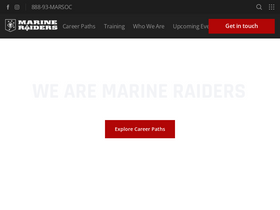 'marsoc.com' screenshot