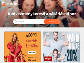 'kuplio.hu' screenshot