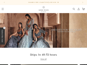 almastejani.com homepage screenshot