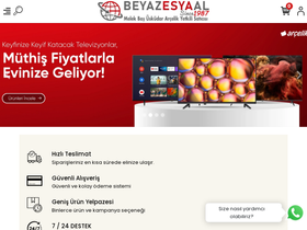 'beyazesyaal.com' screenshot