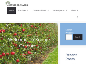 'rennieorchards.com' screenshot
