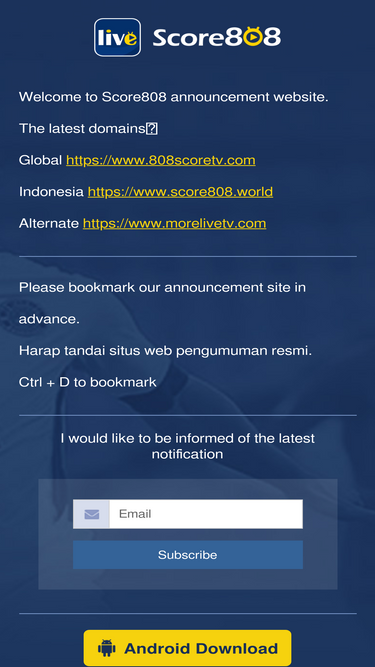 score808.world Competitors - Top Sites Like score808.world | Similarweb