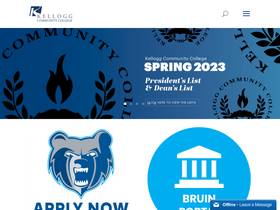 'kellogg.edu' screenshot