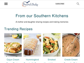 'biscuitsandburlap.com' screenshot