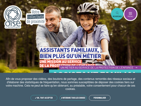 'mdph.oise.fr' screenshot