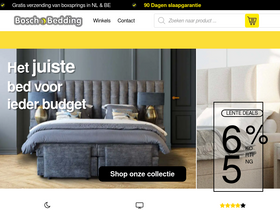 'boschbedding.nl' screenshot