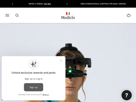 'mediclo.com' screenshot