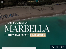 'drumelia.com' screenshot