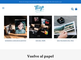 migo.cl homepage screenshot