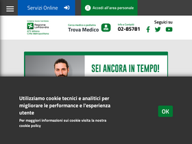 'ats-milano.it' screenshot