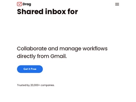 'dragapp.com' screenshot
