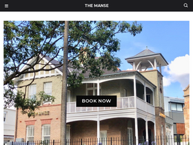 'themanseclinic.com.au' screenshot