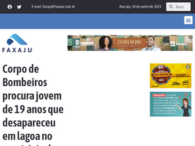 'faxaju.com.br' screenshot