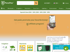 'floraflex.com' screenshot