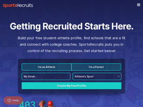 'iwlca.sportsrecruits.com' screenshot