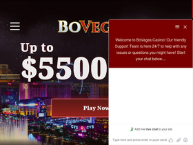 'bovegasgo.com' screenshot