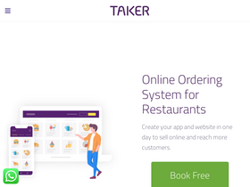 'alnadeg.my.taker.io' screenshot