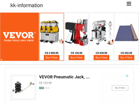 'kk-information.com' screenshot