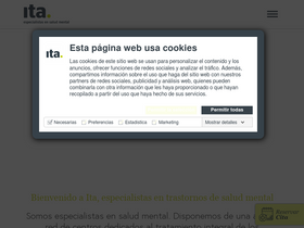 'itasaludmental.com' screenshot