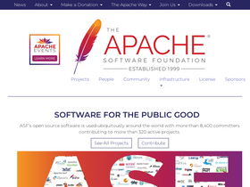 'lucene.apache.org' screenshot
