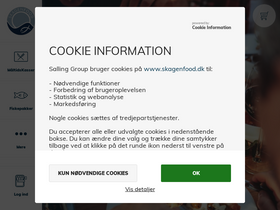 'skagenfood.dk' screenshot