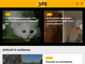 '365animali.com' screenshot