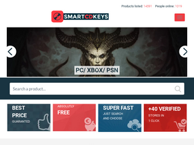 'smartcdkeys.com' screenshot