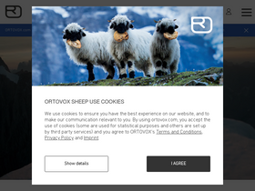 'ortovox.com' screenshot