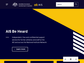 'ais.gov.au' screenshot