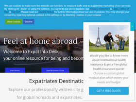 'expatinfodesk.com' screenshot