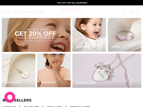 'inseasonjewelry.com' screenshot