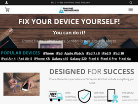 'phoneremedies.com' screenshot