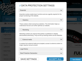 'racing-planet.com' screenshot