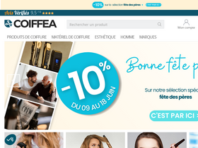 'coiffea.com' screenshot
