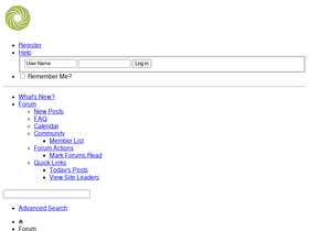 'simplelivingforum.net' screenshot