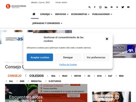'economistas.es' screenshot