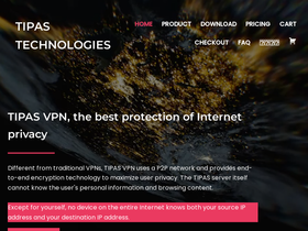 'tipas.net' screenshot