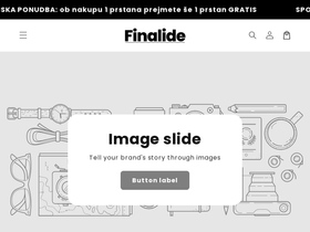 finalide-si.com homepage screenshot