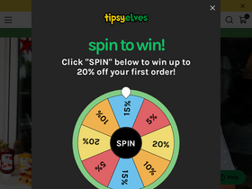 'tipsyelves.com' screenshot