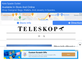 'teleskop.hr' screenshot