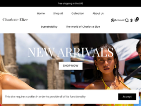 charlotteelize.com homepage screenshot